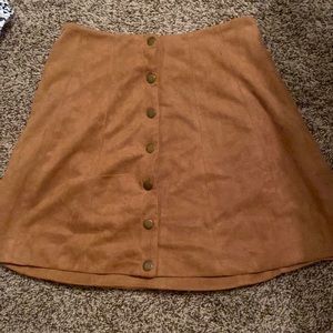 Altar’d State Brown Skirt